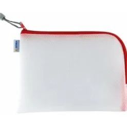 HERMA Reißverschlussbeutel transparent/rot, 1 St. (20008)