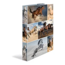 HERMA Ringbuch "Animals" - Pferde, DIN A4, 2-Ring-Mechanik