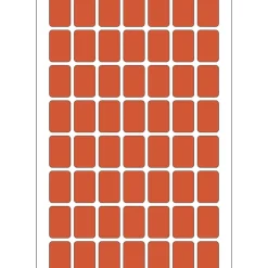 Herma 2342 rot Vielzwecketiketten 1.2x1.8 cm (32 Blatt (1792 Etiketten))