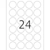 Herma 4234 rund stark haftend Sicherheitsetiketten 4x4 cm (25 Blatt (600 Etiketten))