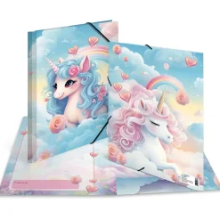 Herma Sammelmappen A4 Karton Happy Unicorns