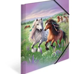 Herma Sammelmappen A4 Karton Pferdewelt