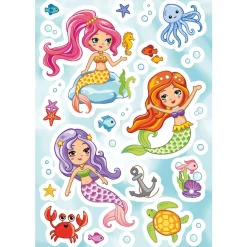 HERMA Sticker MAGIC Little Mermaid Transpuffy