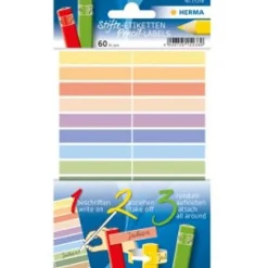 Herma Stift-Etiketten HOME, 40 x 46 mm, farbig sortiert