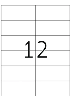 Herma 4692 strpazierfähig Universal-Etiketten 9.7x4,23 cm (25 Blatt (300 Etiketten))