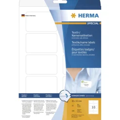 Herma 4412 trennbar ablösbar Textetiketten 5x8 cm (25 Blatt ( 250 Etiketten))