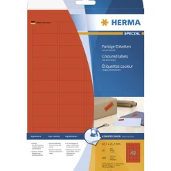 Herma 4367 Universal-Etiketten 4.57x2.12 cm (24 Blatt (960 Etiketten))