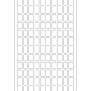Herma 2310 Vielzwecketiketten 0.8x1.2 cm (32 Blatt (3840 Etiketten))