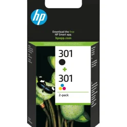 HP Druckkopf mit Tinte 301 N9J72AE farbig
