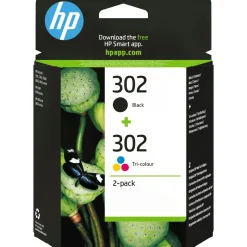 HP Druckkopf mit Tinte 302 X4D37AE farbig