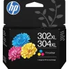 HP Druckkopf mit Tinte 302 XL/304 XL dreifarbig