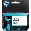 HP 364 Tintenpatrone cyan Standardkapazität 3ml 300 Seiten 1er-Pack mit Vivera Tinten