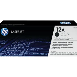 HP Toner Q2612A schwarz