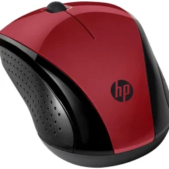 HP WIRELESS MOUSE 220, schwarz/rot