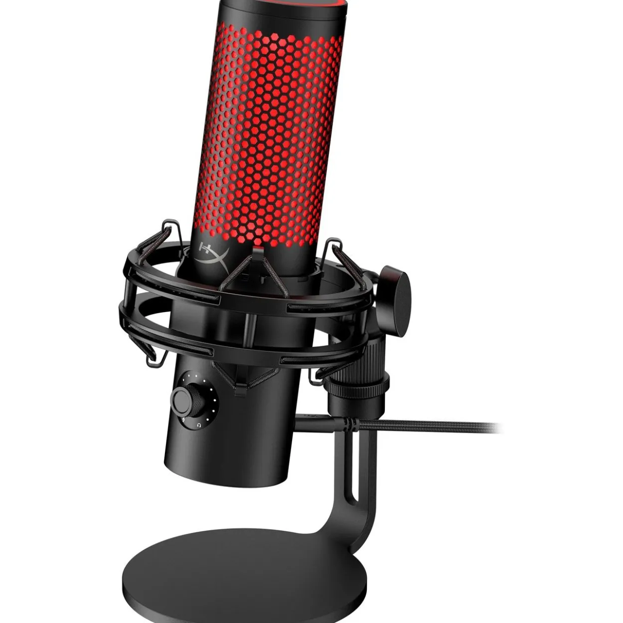 HyperX Mikrofon 872V1AA / QuadCast 2 Rot/Schwarz