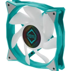Iceberg Thermal IceGALE ARGB 120x120x25mm 500-2200 U/min 38 dB(A) grau/türkis/weiß
