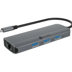 Icy Box Dockingstation 6 in 1 1xHDMI 4K60Hz, 3x USB-A