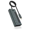 Icy Box Hub 7-Port IcyBox Hub USB 3.2 Gen 2 Type-C retail