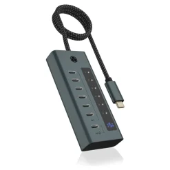 Icy Box Hub 7-Port IcyBox Hub USB 3.2 Gen 2 Type-C retail