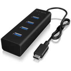 Icy Box Hub 4-Port IcyBox USB 3.0 IB-HUB1409-C3 USB 3.0 Type-C retail