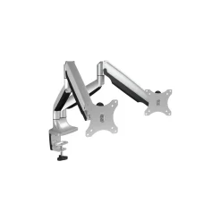 Icy Box Monitor Arm IcyBox 2 Monitore bis zu 32"/9kg neig&schw si