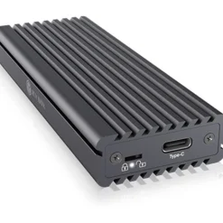 IcyBox USB 3.1 Typ-C M.2 NVMe SATA SSD Gehäuse extern