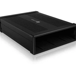 IcyBox 1x5,25" SATA DVD/ Blue-Ray, schwarz
