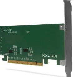 ICY Dock Adapter 2x SlimSAS 8i to PCIe Adapter with Redriver
