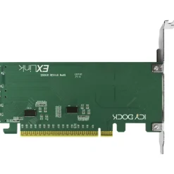 ICY Dock Adapter 2x SlimSAS 8i to PCIe Adapter with Redriver