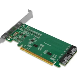 ICY Dock Adapter 2x SlimSAS 8i to PCIe Adapter with Redriver