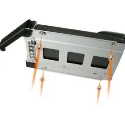IcyDock Backplane 4x6,3cm SATAI-III/SAS in 1x5,25