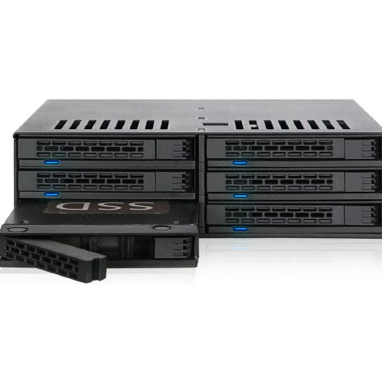 Icy Dock MB326SP 6x6,3cm SATAI-III/SSD/SAS MB326SP-B