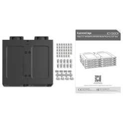 IcyDock 8x2.5" SATA/SAS in 1x5.25"m bay mobile rack