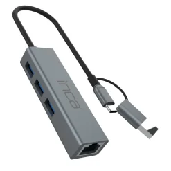 INCA Adapter IUTP-03TX Ethernet > USB und Typ-C 1000Mbit/s