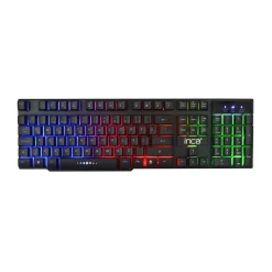 INCA IKG-446 Gaming USB Deutsch schwarz (kabelgebunden)