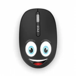 INCA Wrls Maus 1200DPI/3Tasten/2.4GHzUSB-A WEENY Emoji sw
