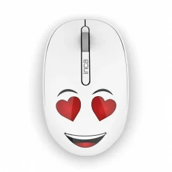 INCA Wrls Maus 1200DPI/3Tasten/2.4GHzUSB-A WEENY Emoji ws