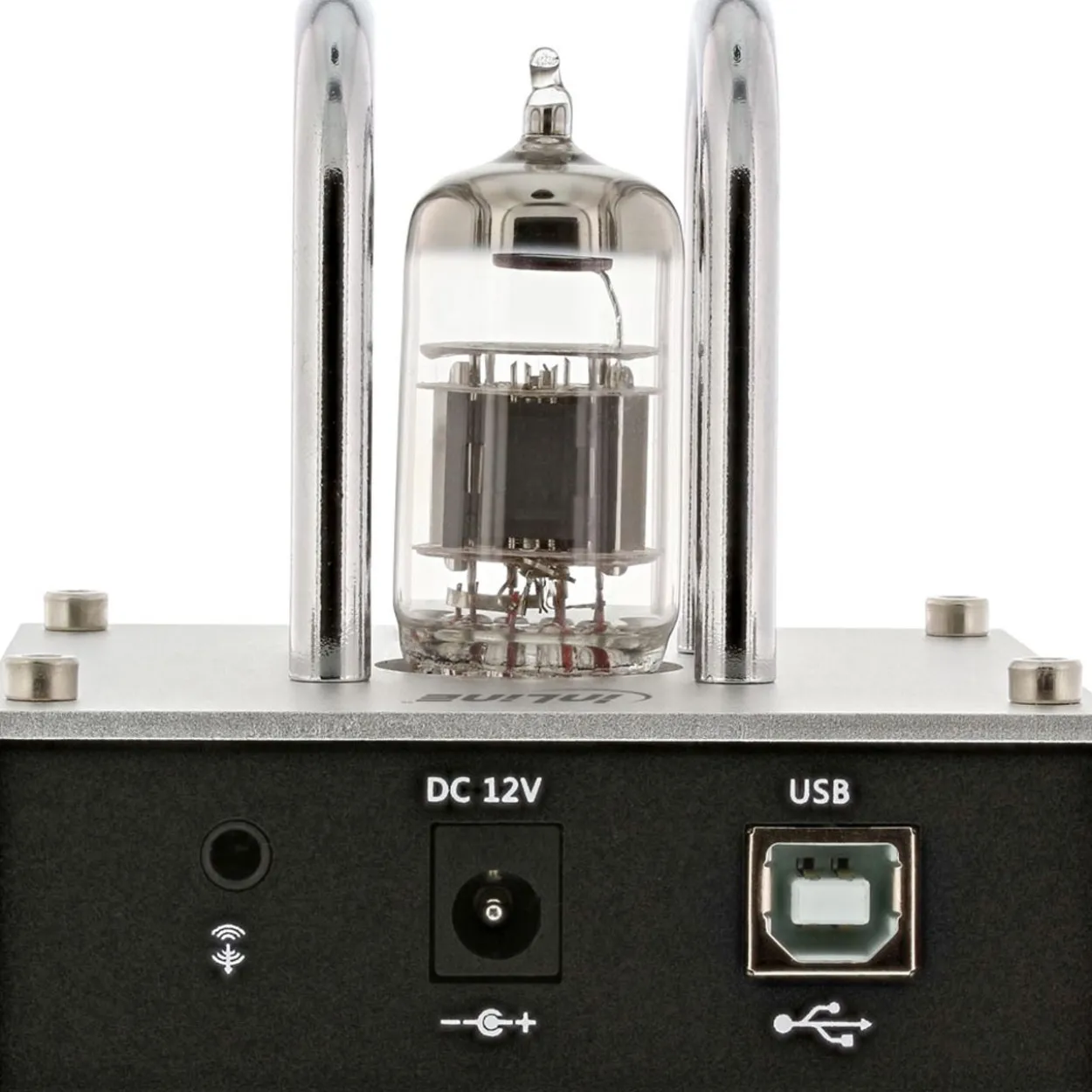 InLine AmpUSB, HiRes Audio HiFi DSD Kopfhörer-Röhrenverstärker USB Digital Audio Konverter 384kHz/32-Bit