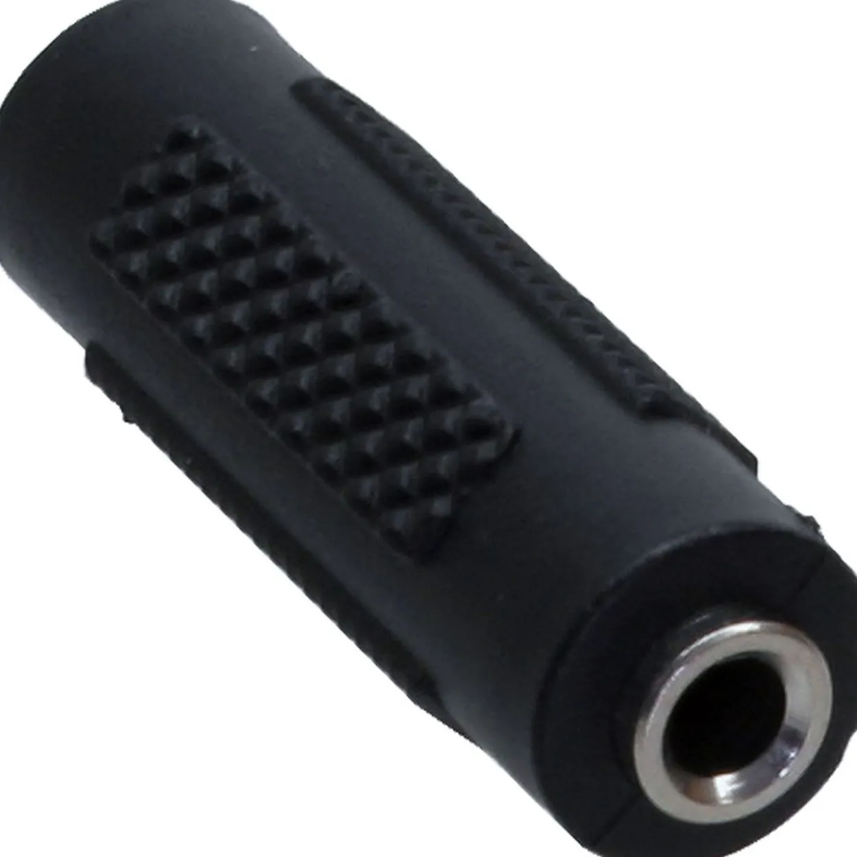 InLine Audio Adapter 3.5mm Klinke Buchse Stereo auf 3.5mm Klinke Buchse Stereo Schwarz
