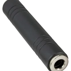InLine Audio Adapter 6.3mm Klinke Buchse Stereo auf 6.3mm Klinke Buchse Stereo Schwarz