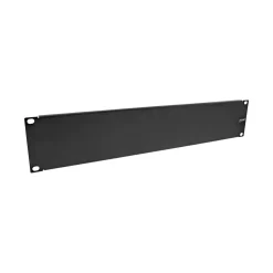 InLine 19" Blindplatte, 2HE, RAL 9005 schwarz