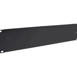 InLine 19" Blindplatte, 3HE, RAL 9005 schwarz