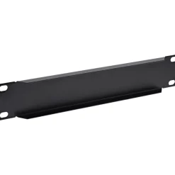 InLine 10" Blindplatte, 1HE, RAL 9005 schwarz