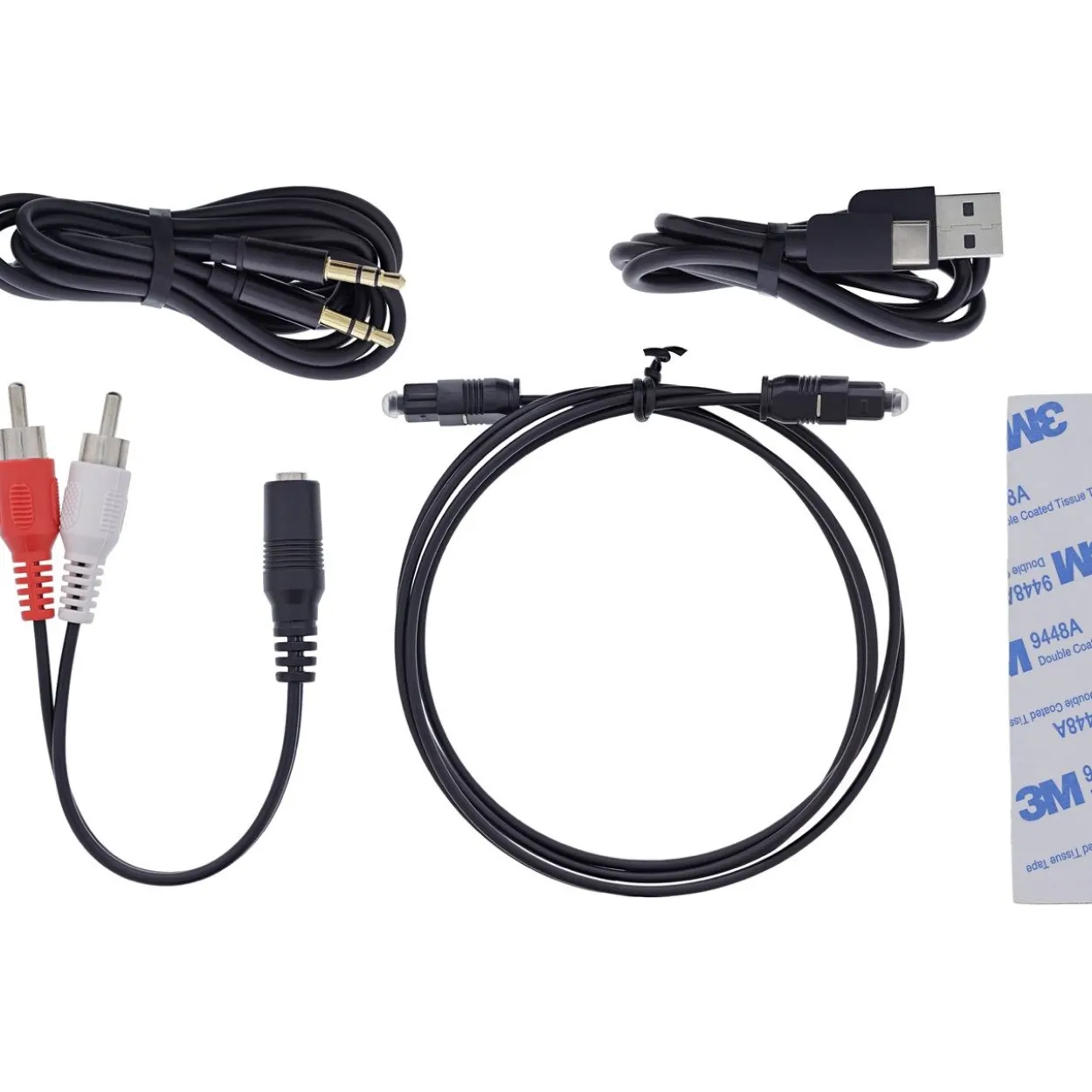 InLine Bluetooth Audio Transmitter, Display, Sender, BT5.4, Klinke + Toslink