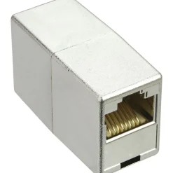 InLine Cat.5e Patchkabelkupplung 2x RJ45 Buchse metallisiert geschirmt