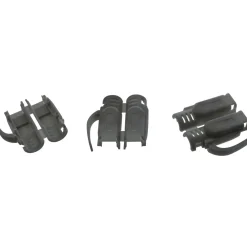InLine Crimpstecker Cat.6A RJ45 geschirmt, mit Knickschutz und Einfädelhilfe, schwarz 10er Pack