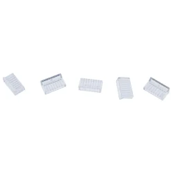 InLine Crimpstecker Cat.6A RJ45 geschirmt, mit Knickschutz und Einfädelhilfe, schwarz 10er Pack