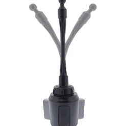 InLine Cupholder-Fuß, Getränkehalter-Adapter für KFZ-Halterung, universell