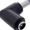 InLine DC Adapter gewinkelt Stecker auf Buchse Schwarz 5,5x2,1mm