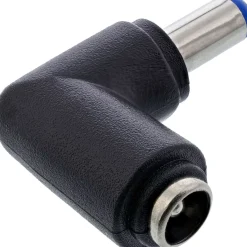 InLine DC Adapter gewinkelt Stecker auf Buchse Schwarz 5,5x2,1mm